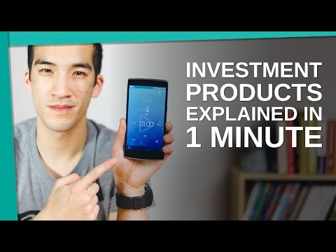 Investment Products Explained in 1 Minute! - Young Guys Finance