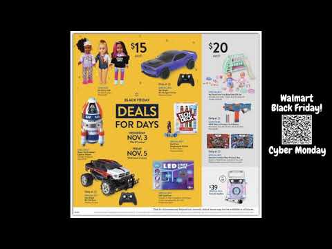 2021 Black Friday AD - WALMART - Black Friday and Cyber Monday - Deals for Days Savings Event
