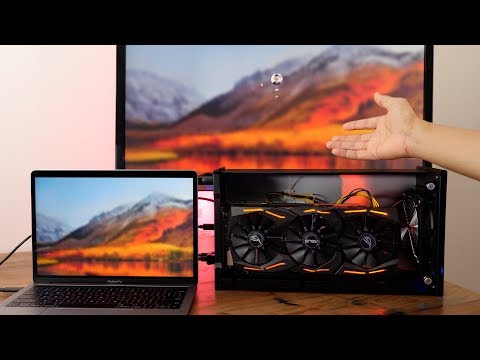 Hands-on: macOS High Sierra NATIVE eGPU support w/ AMD RX 580