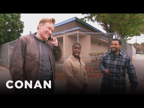 Ice Cube, Kevin Hart, And Conan Share A Lyft Car | CONAN on TBS