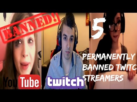 5 Permanently Banned Twitch Streamers