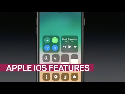 Apple iOS 11 debuts with all-new control center (CNET News)