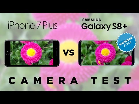 Samsung Galaxy S8 vs iPhone 7 Camera Test Comparison