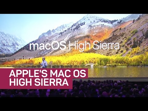 Apple introduces new MacOS High Sierra (CNET News)