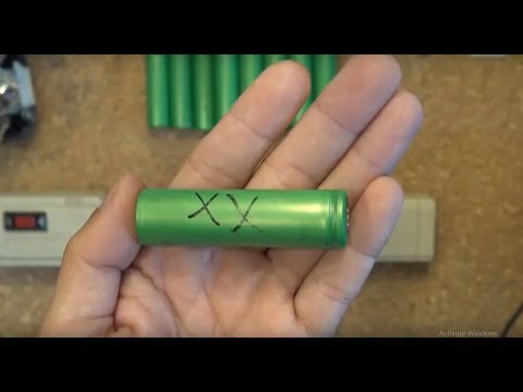 DIY: How to revive a dead 18650 (or any) Li-ion battery cell