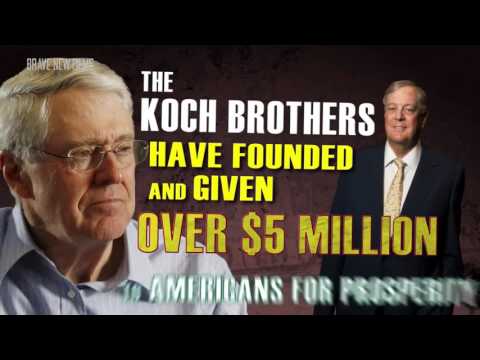 Koch Brothers EXPOSED 2014 ft Bernie Sanders • FULL DOCUMENTARY FILM • BRAVE NEW FILMS