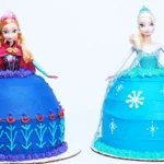 How to Make a Frozen Princess Cake